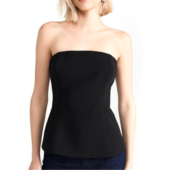 Veronica Beard Tops - NEW VERONICA BEARD BLACK STRAPLESS TOP